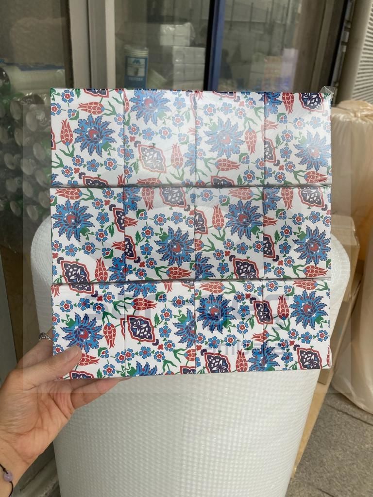 Set Kutusu - Desenli Renk 6x8x3cm (24 Adet)
